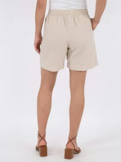Shea Linen Shorts, Sand, 34