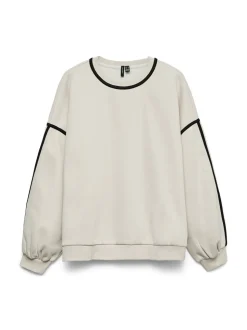 Shirley Sweatshirt, Pumice Stone, M