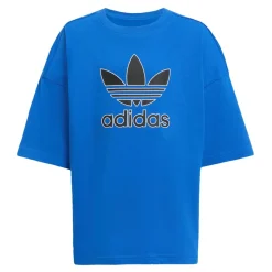 Short Tee Big Logo Execution Sæt, Blue/Black, 122 cm