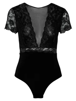 Sicca Bodystocking, Black, M