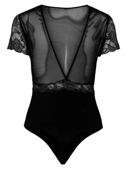 Sicca Bodystocking, Black, M