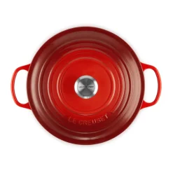 Signature Rund Støbejernsgryde, Cerise, 6,7 L