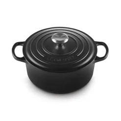 Signature Rund Støbejernsgryde, Matte Black, 4,2 L