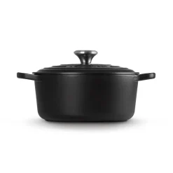 Signature Rund Støbejernsgryde, Matte Black, 4,2 L