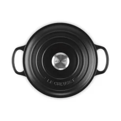 Signature Rund Støbejernsgryde, Matte Black, 4,2 L