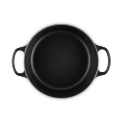 Signature Rund Støbejernsgryde, Matte Black, 4,2 L