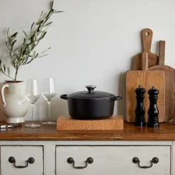 Signature Rund Støbejernsgryde, Matte Black, 4,2 L