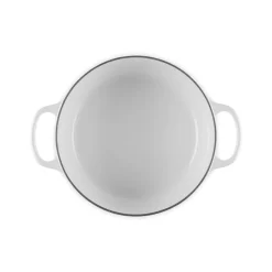 Signature Rund Støbejernsgryde, White, 4,2 L