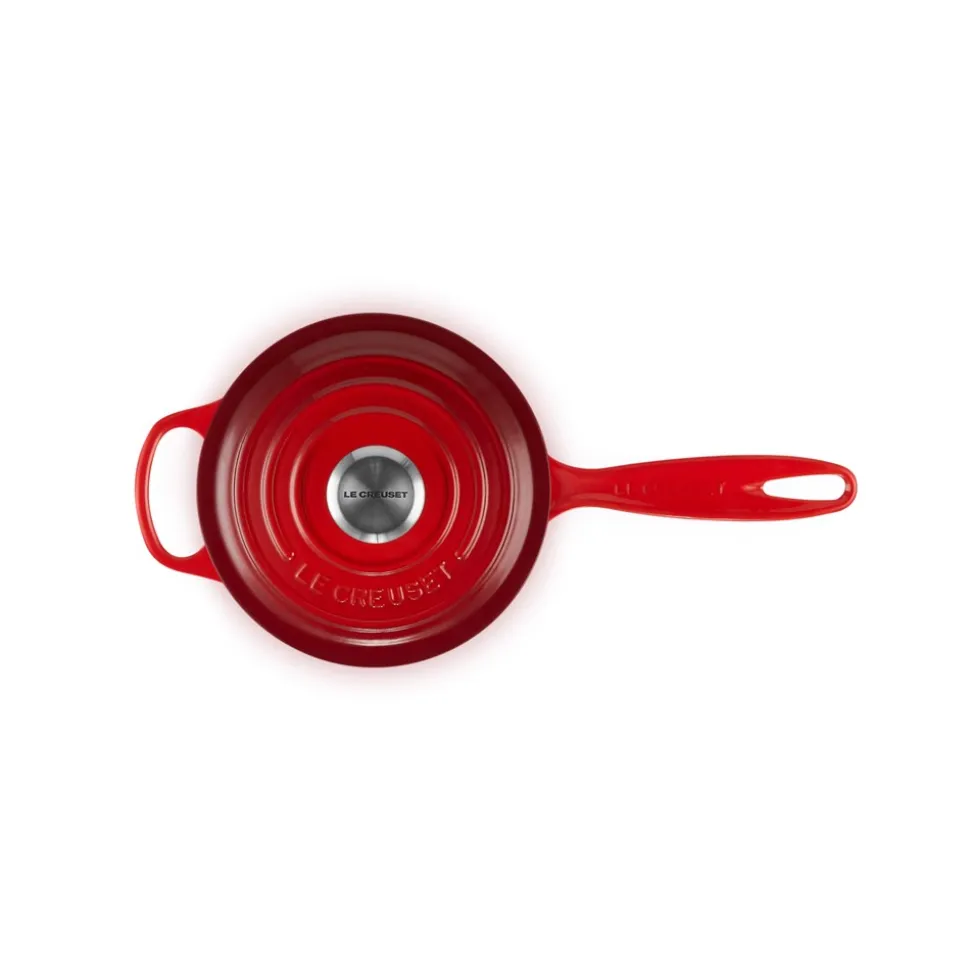 Signature Støbejerns Kasserolle, Cerise, 1,5 L