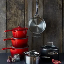 Signature Støbejerns Kasserolle, Cerise, 1,5 L