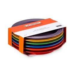 Signature Stenstøjs 6-pak Frokosttallerkener, Rainbow, Ø22 cm