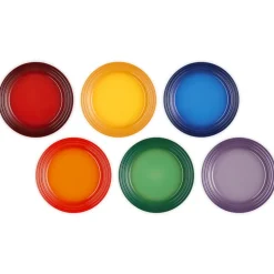 Signature Stenstøjs 6-pak Frokosttallerkener, Rainbow, Ø22 cm