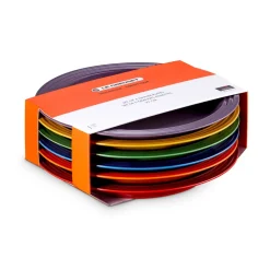 Signature Stenstøjs 6-pak Middagstallerkener, Rainbow, Ø27 cm