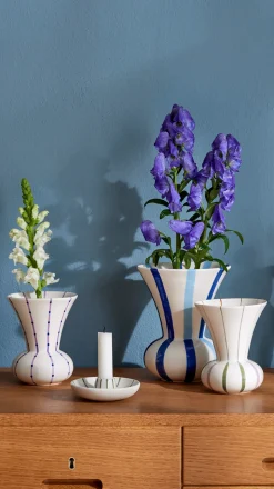 Signature Vase, Blå