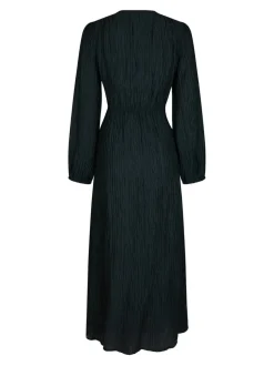 Silfi Crepe Kjole, Navy, 38