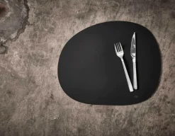 Silikone Dækkeserviet, Black, 33,5x41 cm