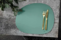 Silikone Dækkeserviet, Green, 33,5x41 cm