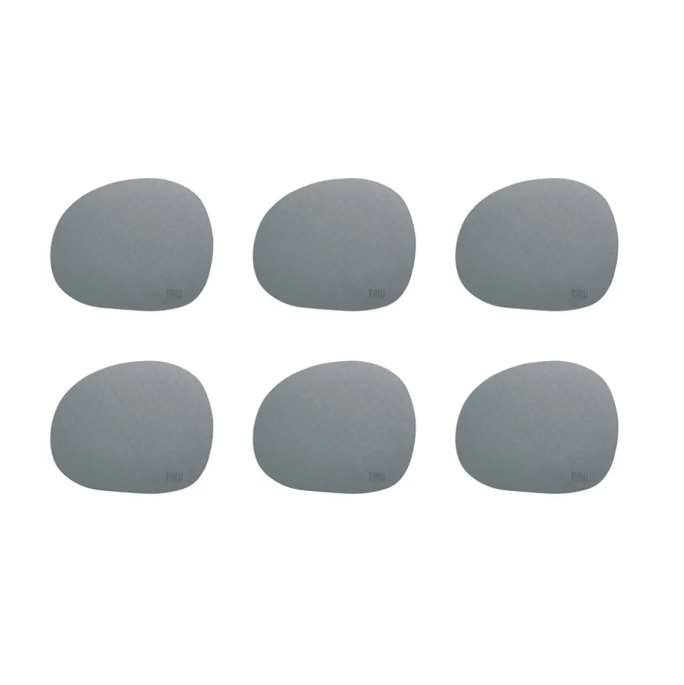 Silikone 6-pak Glasbrik, Grey, 10x12,2 cm