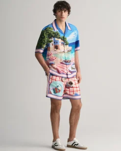 Silke Skjorte, Rich Blue, XL