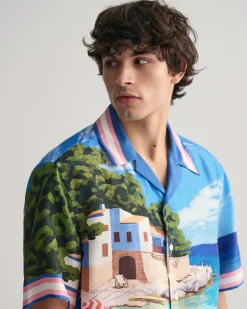 Silke Skjorte, Rich Blue, XL