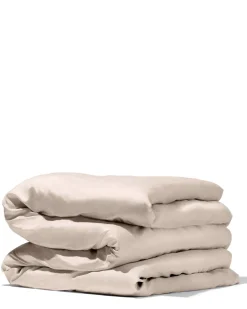 Silky Bamboo Dynebetræk, Champagne, 140x200 cm