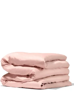 Silky Bamboo Dynebetræk, Powder Pink, 140x200 cm