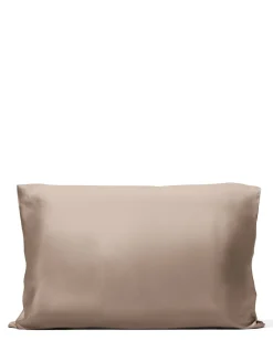 Silky Bamboo Pudebetræk, Taupe, 60x63 cm