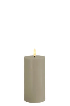 Sille LED Bloklys, Warm Grey