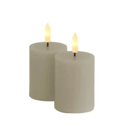 Sille 2-pak Mini LED Lys, Warm Grey