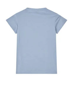 Single Cotton Tuvina T-shirt, Faded Denim, 14 år