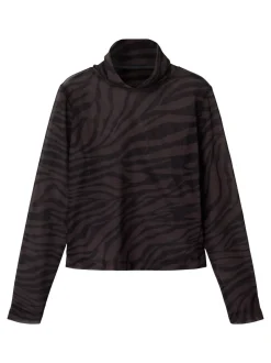 Sinna Bluse, Black Zebra, 122-128 cm