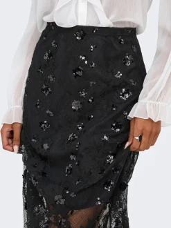 Sinna Lace Nederdel, Black, L