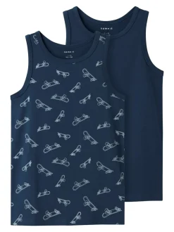 Skater 2-pak Undertrøje, Titan, 92 cm