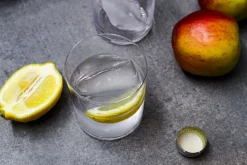 Sky Blue Sand 4-pak Vandglas, Klar, 32 cl