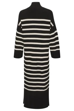 SlenaIW Strikkjole, Black, XS