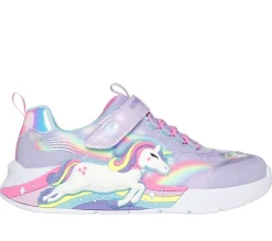 S-Lights Unicorn Chaser Sneakers, Lavender Sparkle, 29