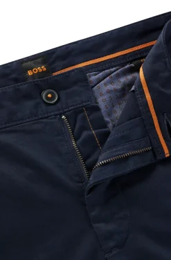 Slim Chinos, Dark Blue, W34/L32