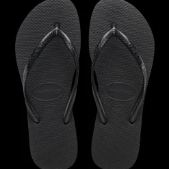 Slim Sandaler, Black, 39/40
