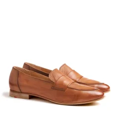 Slipper Loafers, Cognac, 36.5