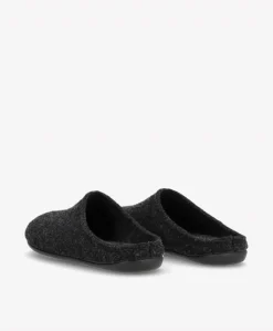 Slippers, Dark Grey, 34