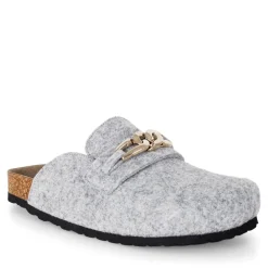 Slippers, Light Grey, 42