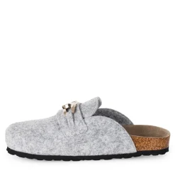 Slippers, Light Grey, 42