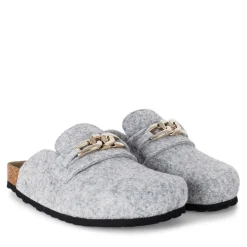 Slippers, Light Grey, 42