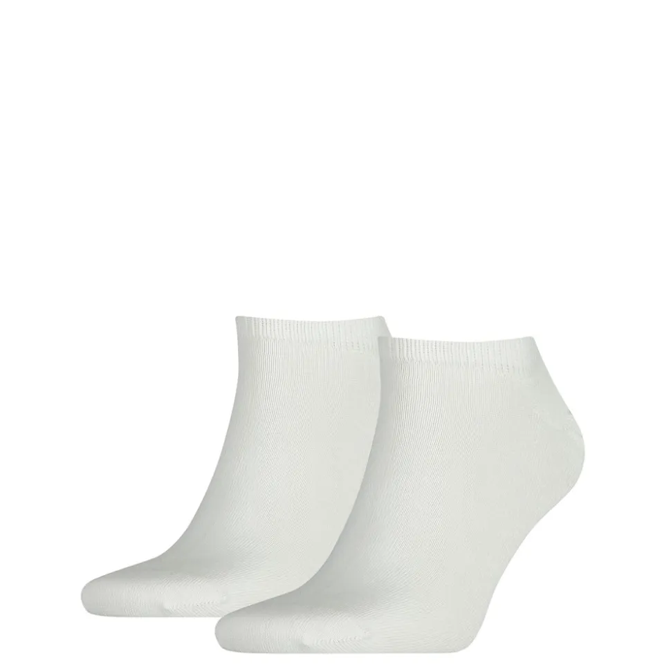 Sneaker 2-pak Ankelstrømper, Hvid, 39-42