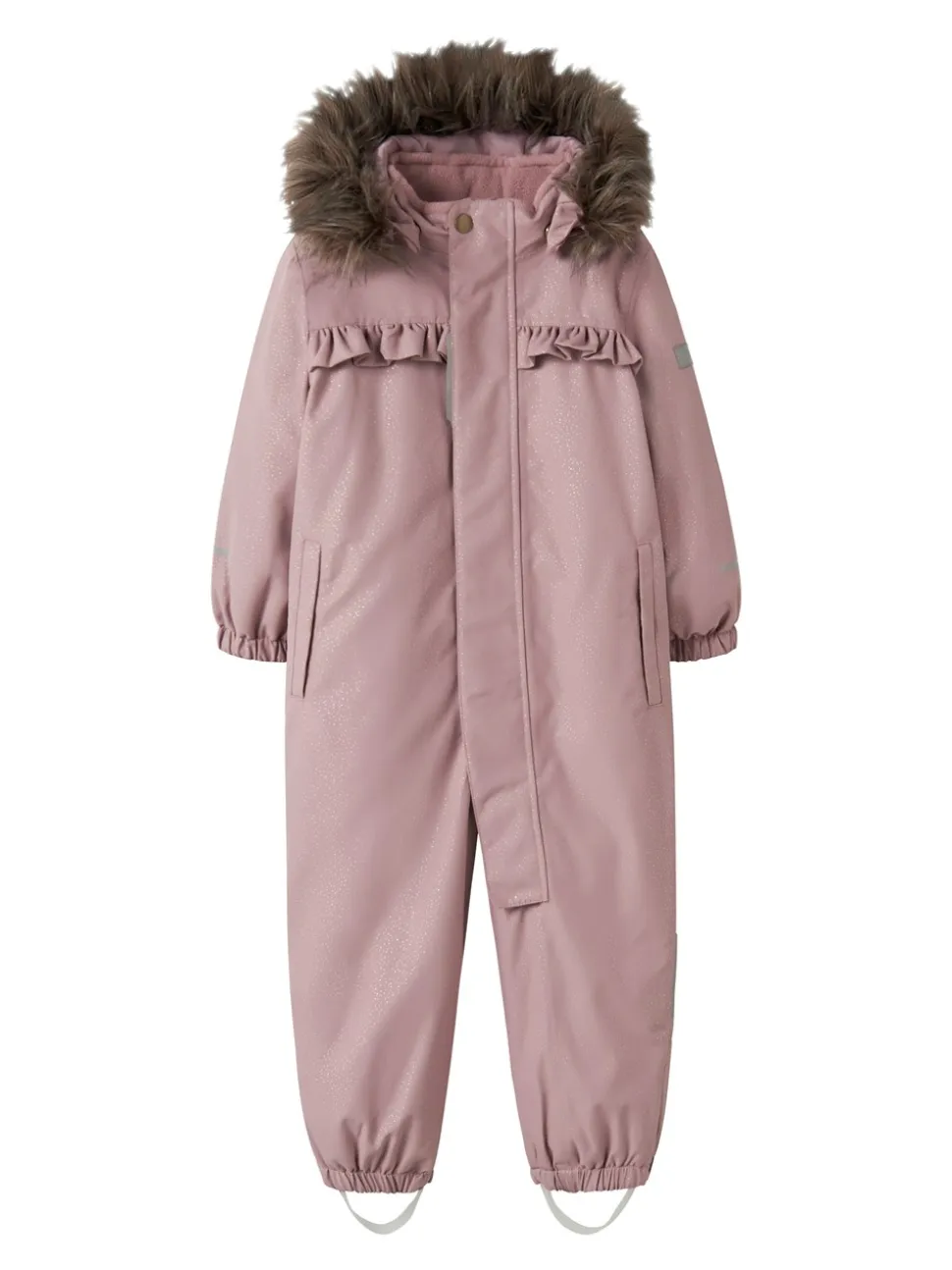 Snow 10 Glitter Flyverdragt, Woodrose, 104 cm