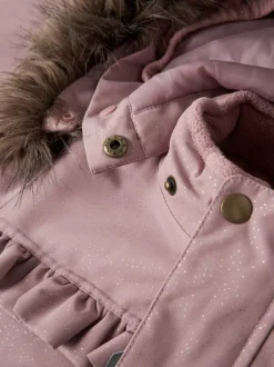 Snow 10 Glitter Flyverdragt, Woodrose, 104 cm