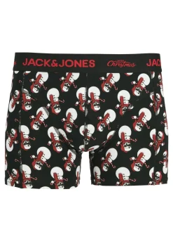 Snow Skulls Boxershorts & Strømpe Gavesæt, Black, 164 cm