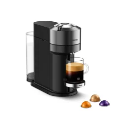SNV 540 DCR Vertuo Next Deluxe Kaffemaskine, Dark Chrome