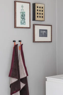 Soft 2-pak Håndklæde, Brown/Sand, 40x55 cm