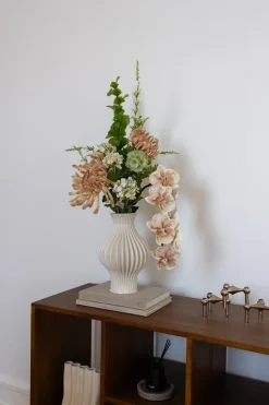 Soft Sand Kunstig Blomsterbuket, Sand/Grøn